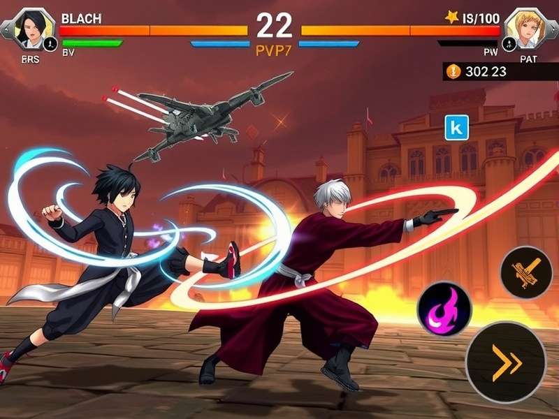 Bleach Fury Quincy Warfare Gameplay Screenshot
